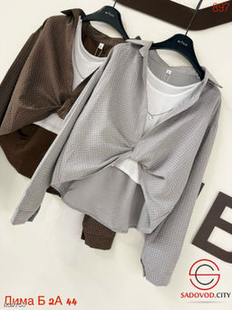 Рубашка женская с топиком - Bruno фото 4