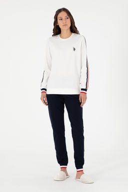 Женский пижамный комплект цвета экрю Неожиданная скидка в корзине - U.s. polo assn фото 2