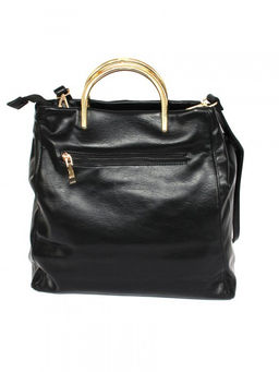 Сумка женская искусственная кожа BT-CZ 0050-1, 1отд+евро, плечевой ремень, черный SALE 262509 - Adelia фото 6