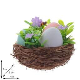Изделие декоративное Гнездо пасхальное, L7 W7 H6 см - Remeco фото 2