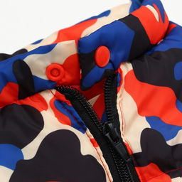 Комбинезон принтованный с замком на спине, размер 18 (ДС 31, ОГ 46, ОШ 38 см), красный - Simaland фото 10