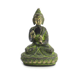 Будда с чашей Дарующий бессмертие и просветление Бронза h-9см 460гр
