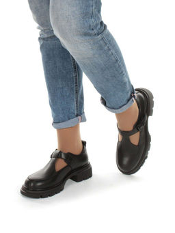 03-C1820-1 BLACK Полуботинки женские - No name фото 3