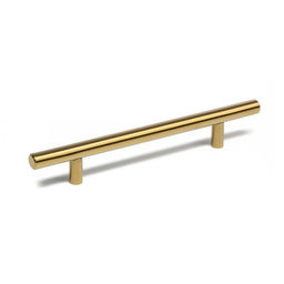 Цена за 2 шт. Ручка-рейлинг CAPPIO FRIDA, нержавеющая сталь, d=12 мм, м/о 128 мм, цвет золото