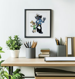 Klart набор для вышивания Союзмультфильм CMF-8-570 Ну, погоди! 16 х 19 см