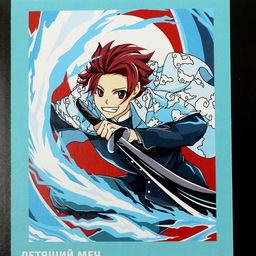 Картина по номерам на холсте с подрамником «Летящий меч», 40 х 50 см