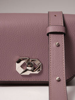 Сумка на плечо кросс-боди Deboro 30879 лиловая тень