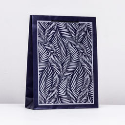 Пакет подарочный Подводные цветы, 33 х 42,5 х 10 см