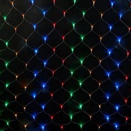 Эл. гирлянда диодная сеть ГАРАНТ. кол-во и размеры 2м * 2м 156 ламп (KRV-090)