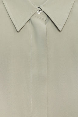 SHORT SLEEVE FLOWING SHIRT - Zara фото 24