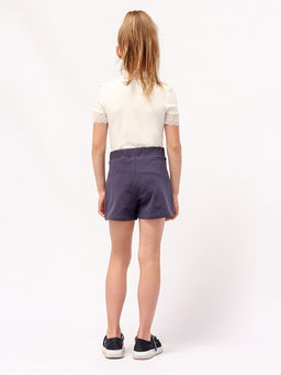 CRB wear/CWJG 63203-21 Водолазка для девочки,экрю/Ex.Cherubino  фото 3