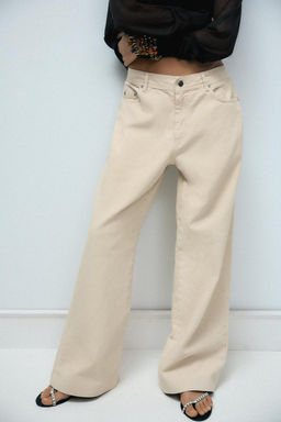 RELAXED MID-WAIST LIMITED EDITION JEANS - Zara фото 3