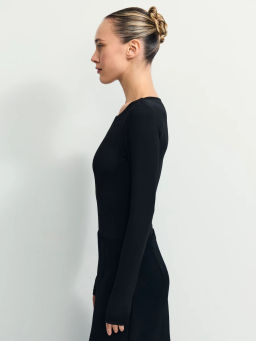 Базовое боди с длинным рукавом / Zarina