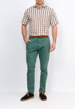 Сорочка мужская короткий рукав GREG Gb145/101/623/Z/1  фото 2