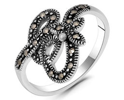 Кольцо, марказит, SL-AGA263