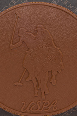 U. S. Polo Assn Женская коричневая сумка через плечо - U.s. polo assn фото 6