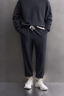 RELAXED FIT JOGGER TROUSERS - Zara фото 6