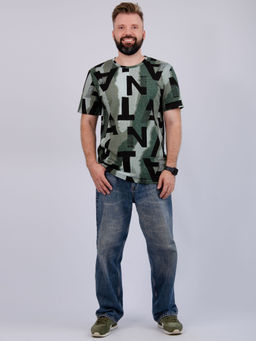 Футболка "ФМ-59" зелёная, трикотаж