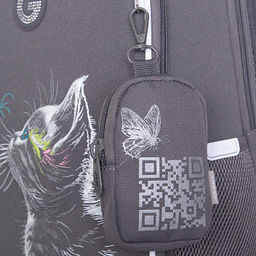 RAw-694-3 Рюкзак школьный с чехлом для мелочей - Grizzly фото 33