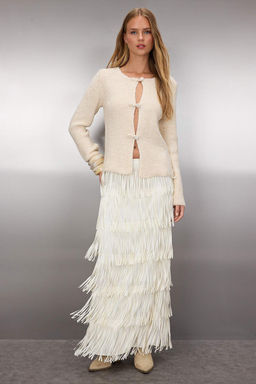 Tas Dokulu Buklet Iplikli Triko H?rka TWOAW26HI00102 - Trendyolmilla фото 2