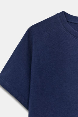 CAMISETA MANGA CA?DA / Azul - Zara фото 7