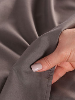 Постельное бельё Евро Тафтинг орнамент 200?217 см,230?240 см,50?70 см-2 шт., серое, 110 г/м? - Lovelife фото 9