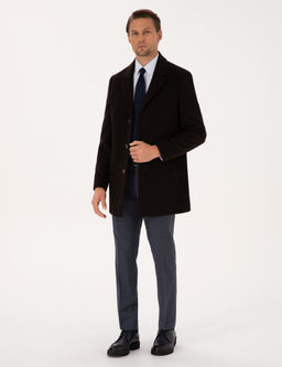 Kahverengi Ex. Slim Fit Y_n Kar___ml_ Ka_e Kaban