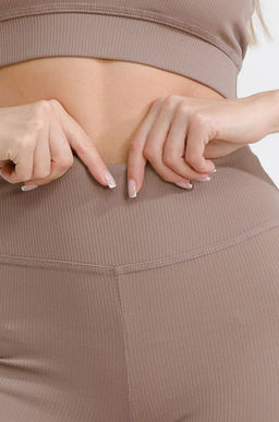 Женские велосипедки в рубчик-лапша Happy Fox  фото 32