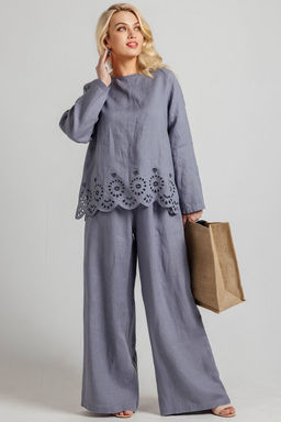 Брюки женские Б360809/02/Джинсовый