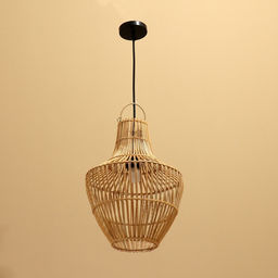 Светильник потолочный из ротанга «Рико», 1×120 Вт, Е27, 30×30×40 см