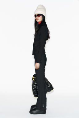 PANTAL?N FLARE WATER RESISTANT WINDPROOF RECCO® TECHNOLOGY SKI COLLECTION / Negro