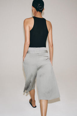 TOP HALTER ALGOD?N / Negro - Zara фото 3