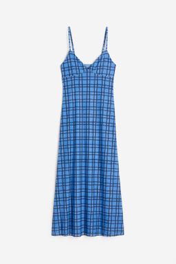 Vestido lencero de malla
