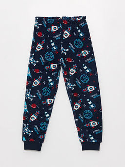 Beli Lastikli Desenli Polar Erkek ?ocuk Pijama Alt