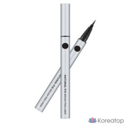 Natural Fix Brush Pen Liner (Blac) - Подводка для глаз (черный), 1 шт