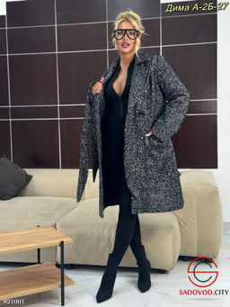 Пальто женское с ремнем - Bruno фото 4