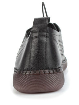 03-5005-1 BLACK Полуботинки женские (натуральная кожа)
