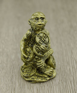 Обезьяны гипсолит разные 5см - Agat77 фото 4