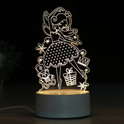 Светильник ночник Пусть сбываются мечты, 25?14 см, модель GBV-0121.