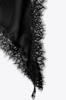 ASYMMETRIC LACE DRESS ZW COLLECTION - Zara фото 8