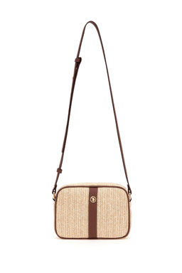 U. S. Polo Assn / Женская бежевая сумка через плечо - U.s. polo assn фото 4