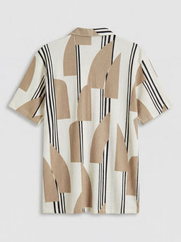 Regular Fit Desenli Erkek G?mlek