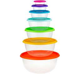 Набор мисок 7 пр Радуга, арт. М1310