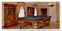 Открытка Спасское-Лутовиново  Библиотека-бильярдная