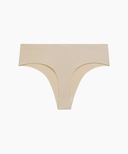 ATLANTIC LS-002 Трусы бразилиана с завышенной талией Seamless - 1 шт. светло-бежевый  фото 6