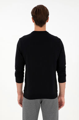 Мужской черный свитшот Неожиданная скидка в корзине - U.s. polo assn фото 5