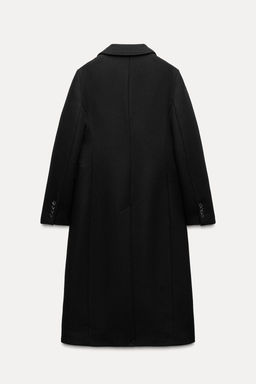 ZW COLLECTION WOOL BLEND COAT - Zara фото 7