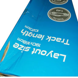 Уценка Автотрек Турбо кросс, с 2 машинами 1:43, работает от сети