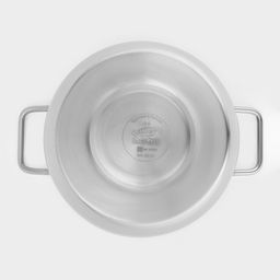 Кастрюля Amet «Классика», 4 л, d=20 см, с крышкой, нержавеющая сталь, хромированная