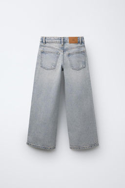 FADED WIDE-LEG JEANS - Zara фото 2